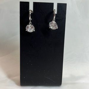 Diamonique Dangle Earrings